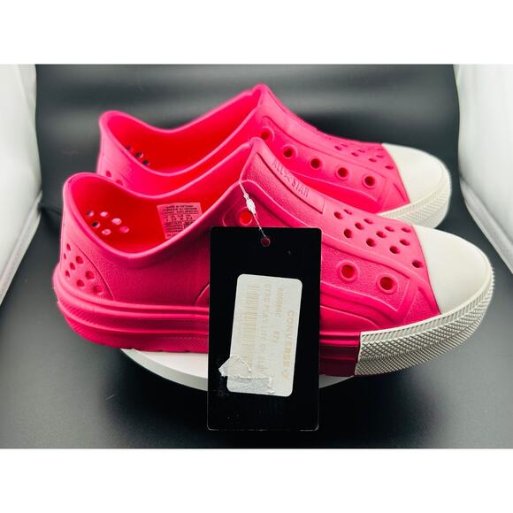 Converse Chuck Taylor All Star Play Lite CX Low 'Chaos Fuchsia' A06666C Sz 3 - Picture 8 of 8